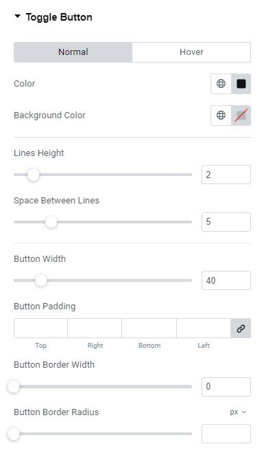 Spexo Nav Menu Widget Elementor