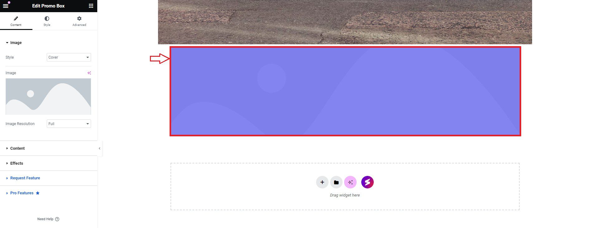 Promo Box Widget for Elementor