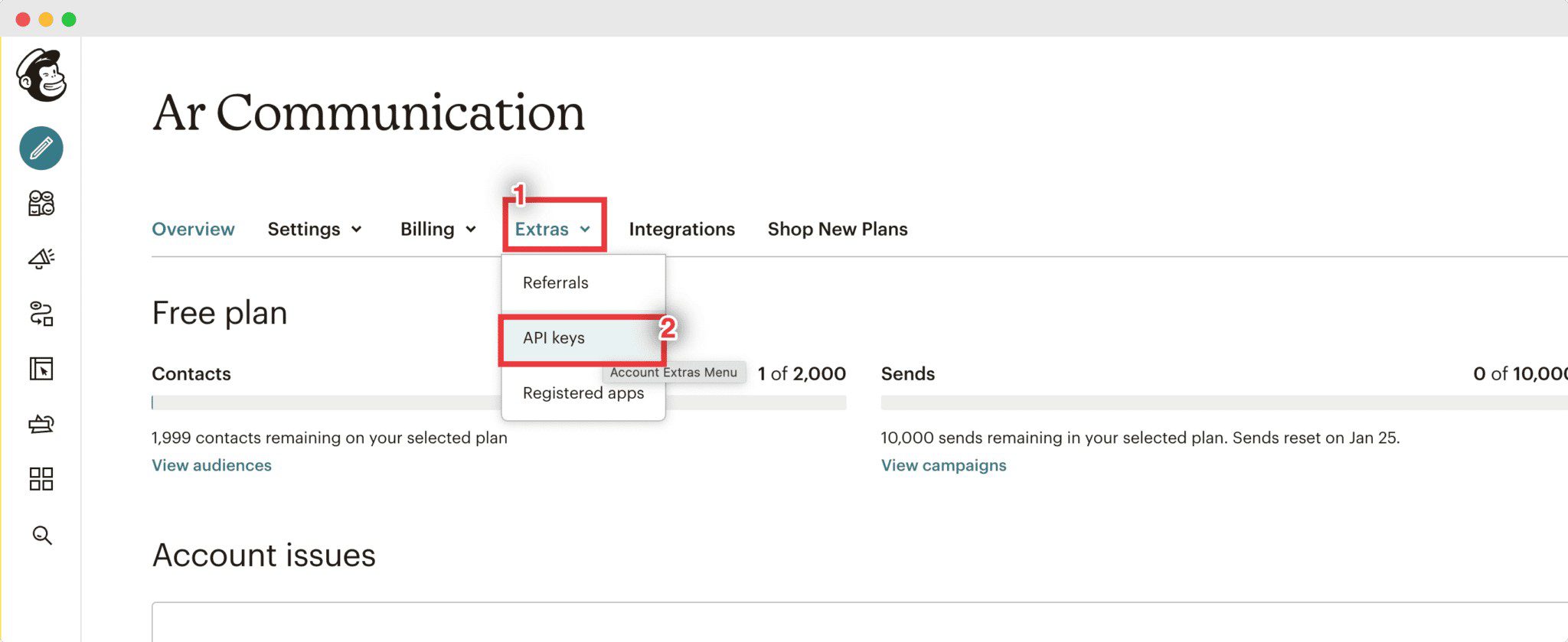 MailChimp widget for Elementor