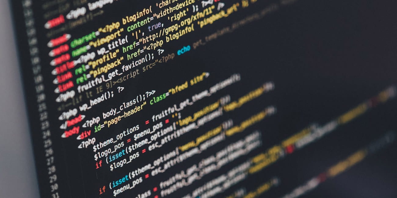 Developer reviewing Core Web Vitals performance metrics on dual monitors representing WordPress performance work