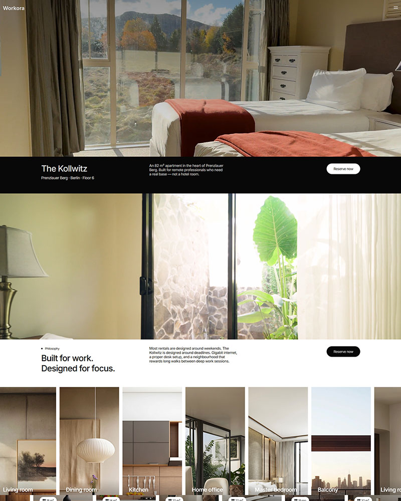 Property Rental Elementor Template